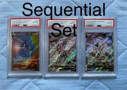 PSA 10 Sequential Set Origin Dialga Palkia Arceus V SR Pokemon Japanese SHIPASAP - Image 1