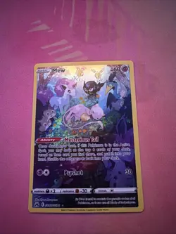2023 Pokemon Sword & Shield Crown Zenith Galarian Gallery Mew #GG10/GG70 - Image 1