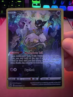 2023 Pokemon Sword & Shield Crown Zenith Galarian Gallery Mew #GG10/GG70 - Image 3