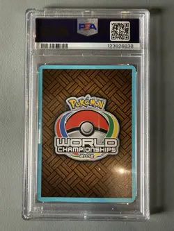 Pokemon TCG Darkrai EX 2012 Promo 63/108 World Championship Pesadelo Prism PSA 9 - Image 3