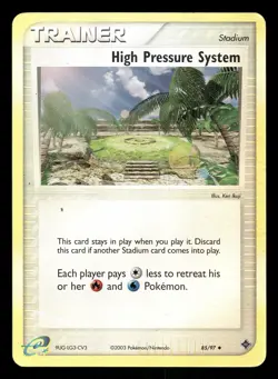 Pokemon High Pressure System Uncommon Dragon 85/97 LP Reverse Holofoil - Image 1