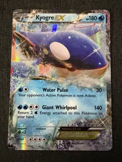 Kyogre EX XY41 XY Black Star Promo Pokemon TCG - Image 1
