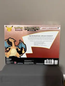 Pokemon TCG Celebrations Collection Lance's Charizard V Box 820650101625 - Image 2