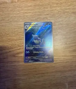 GOD PACK Pokemon Squirtle, Wartortle, and Blastoise SIR/IR Set 151 NM++ - Image 5