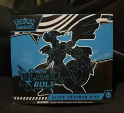 POKEMON SCARLET AND VIOLET BLACK BOLT ELITE TRAINER BOX ETB [NEW SEALED] - Image 1