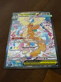 Pokemon Mega Dragonite EX SIR 290/217: Ascended Heroes Pack Fresh NM ENGLISH - Image 3