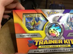 Pokemon TCG Pikachu Libre & Suicune XY Trainer Kit New & Factory Sealed Rare - Image 2