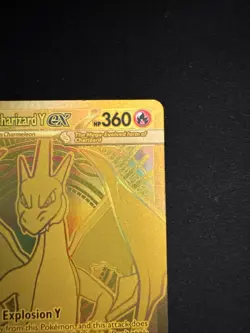 Pokemon Mega Charizard Y Ex 294/217 Hyper Rare - Image 3