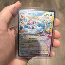 Glaceon ex 26/131 Double Rare Holo - Pokemon TCG SV Prismatic Evolutions - NM - Image 1