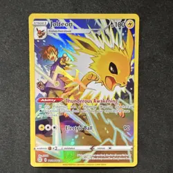 Pokemon Jolteon TG04/TG30 Brilliant Stars Ultra Rare Holo 100 HP Electric Ball - Image 1