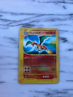 Pokemon Expedition 2002 - Charizard Reverse Holo Rare 6/165 - LP - Image 1