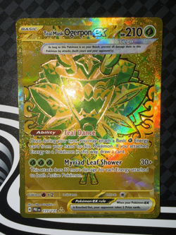 Pokemon TCG Teal Mask Ogerpon Ex 177/131 Prismatic Evolutions Near Mint - Image 2