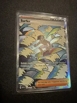 Surfer 293/217 Special Illustration Rare Pokemon TCG Ascended Heroes GOD PACK! - Image 1