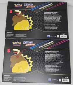 *TWO* BOTH Pokemon Game Crown Zenith Pikachu VMAX Special Collection Boxes 820650851889 - Image 2