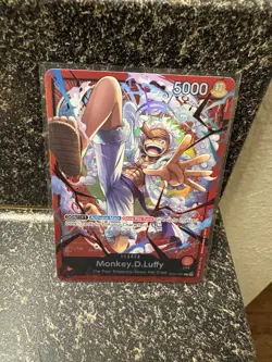 One Piece ST21-001 Monkey D Luffy Leader Gear 5 English Edition - Image 1