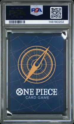 2025 One Piece Japanese Marshall D. Teach 3rd Anniversary Gold #OP09-093 PSA 10 - Image 2