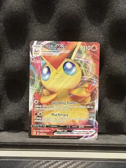 Victini VMAX - 022/163 - Pokemon Battle Styles Sword & Shield Ultra Rare Card NM - Image 1