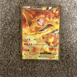 Pokemon Charizard EX XY121 XY Foil Basic 180 HP Dragon Card English - Image 1