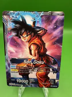 Dragon Ball Super Card Game Super Saiyan Blue Son Goku Coming Soon BT1-030 NM - Image 2