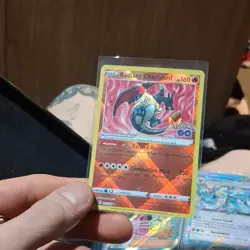 Pokemon Radiant Charizard Holo Pokemon GO Card 011/078 - Image 5
