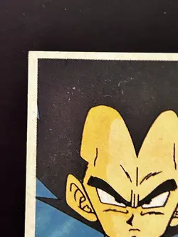 Vegeta Dragon Ball Kaku Menko Card Very Rare Japan Japanes Shueisha 8 - Image 3
