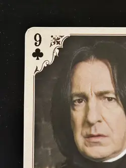 Severus Snape Tully's Coffee Harry Potter playing cards Japanese JAPAN Very Rare - Image 2