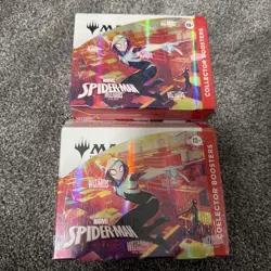 Lot of (2) MTG Marvel Spider-Man Collector Booster Box Sealed - Image 1