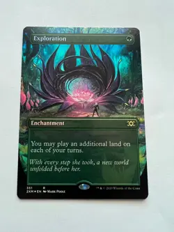 MTG Exploration Borderless foil Double Masters NM - Image 1