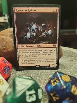 MTG Ravenous Robots - Regular - Teenage Mutant Ninja Turtles #0106 - Image 1