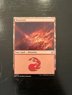 Mountain 273 X20X NM/M Edge of Eternities EOE Magic MTG - Image 1