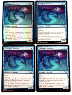 4x Floodpits Drowner - (DSK) (1 Foil/3 Regular) - EN - U 0059 - Image 1