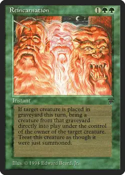 MTG Reincarnation - N/A / English / Heavily Played - Image 1