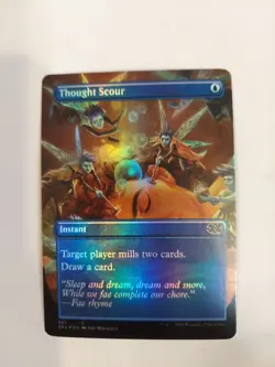 Thought Scour (Borderless) Double Masters 2022 Foil - Image 1