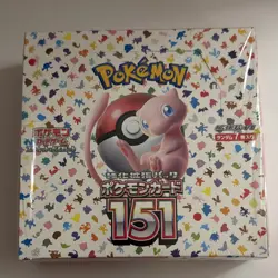 Pokemon TCG Scarlet & Violet 151 Mew Japanese Booster Box 2023 - Image 1