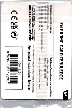 Ceruledge - (Pokemon Day 2024) (Cosmos Holo) 040/091 - Pokemon Card - Sealed - Image 2