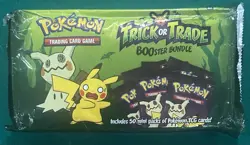 Pokemon TCG 2023 Trick or Trade Booster Bundle Halloween Cards 50 Packs Opened 820650852572 - Image 1