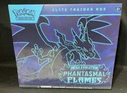 🔥📦 Pokemon Phantasmal Flames ETB – Elite Trainer Box SEALED 📦🔥 - Image 1