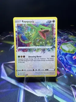Pokemon Rayquaza 138/185 Holographic – SWSH Vivid Voltage - Image 1