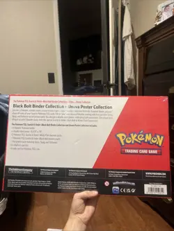 Pokemon TCG Black Bolt & White Flare Binder And Unova Poster Collection SEALED - Image 2