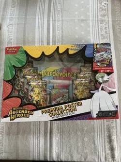 Pokemon Mega Evolution Ascended Heroes Mega Gardevoir Premium Poster Collection - Image 1