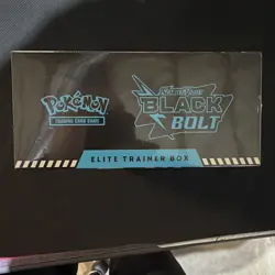 POKEMON SCARLET AND VIOLET BLACK BOLT ELITE TRAINER BOX ETB [NEW SEALED] - Image 2