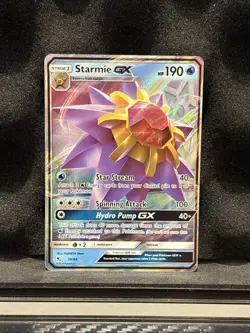 Starmie GX 14/68 Pokemon TCG Sun & Moon: Hidden Fates NM - Image 1