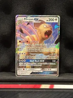 Persian GX 149/214 - Pokemon TCG Ultra Rare Unbroken Bonds 2019 NM - Image 1