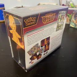 Pokemon Scarlet & Violet Obsidian Flames Elite Trainer Box (ETB) English w/Dent - Image 3