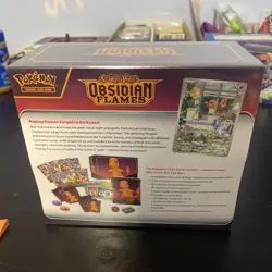 Pokemon Scarlet & Violet Obsidian Flames Elite Trainer Box (ETB) English w/Dent - Image 4