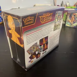 Pokemon Scarlet & Violet Obsidian Flames Elite Trainer Box (ETB) English w/Dent - Image 3