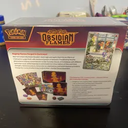 Pokemon Scarlet & Violet Obsidian Flames Elite Trainer Box (ETB) English w/Dent - Image 4