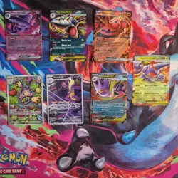 Pokemon TCG Mega Evolution EX/IR Bundle x7 - x5 EX + x2 IR - Image 1