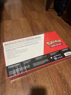 Pokemon TCG Black Bolt & White Flare Binder And Unova Poster Collection SEALED - Image 3