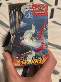 Pokemon Scarlet & Violet Surging Sparks Booster Box Pikachu Latias English - Image 2